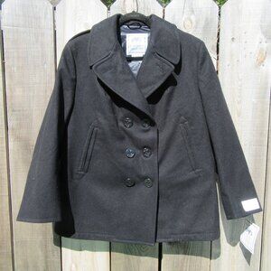 Brand New DSCP Quarterdeck Collection US Navy Overcoat Peacoat Women's Size 18S